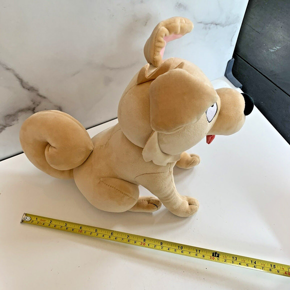 The Odd 1s Out Floof the Dog Plush UCC Distributing Tan 12 Inch Stuffed Animal - Picture 8 of 8